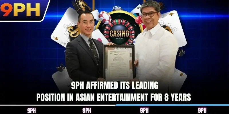 9PH affirmed its leading position in Asian entertainment for 8 years