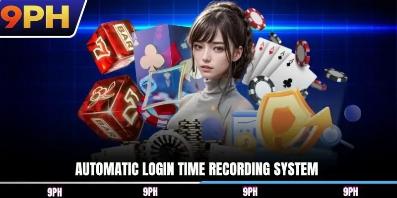 Automatic login time recording system