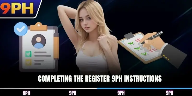 Completing the Register 9PH instructions