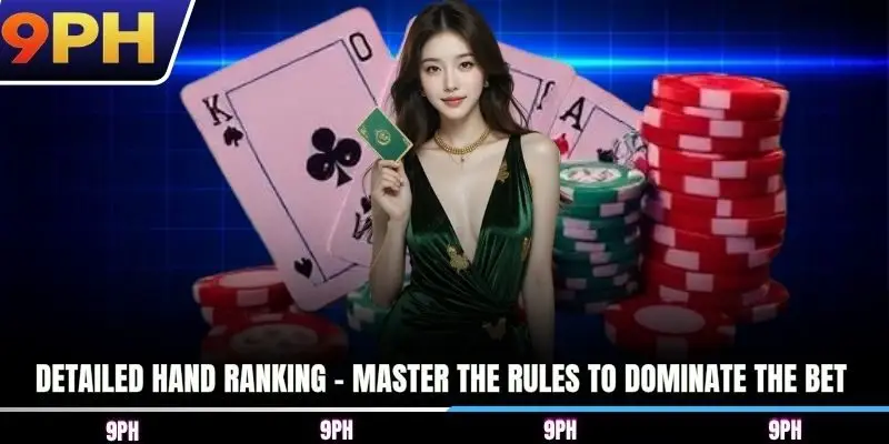Detailed hand ranking - Master the rules to dominate the bet