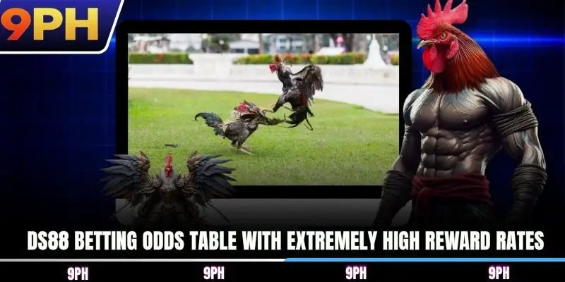 DS88 betting odds table with extremely high reward rates