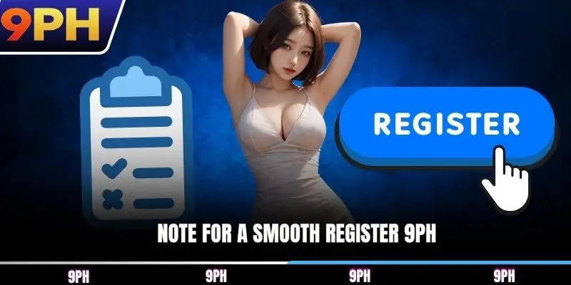Note for a smooth Register 9PH