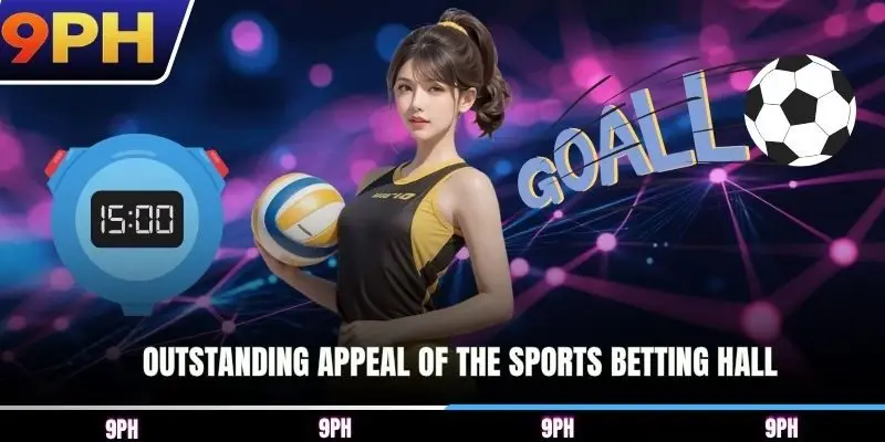 Outstanding appeal of the sports betting hall